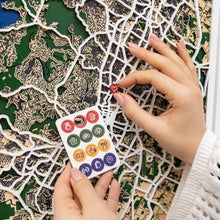 Load image into Gallery viewer, Wooden Map Pins - Lifestyle Icons