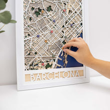 Load image into Gallery viewer, Wooden Map Pins - Lifestyle Icons