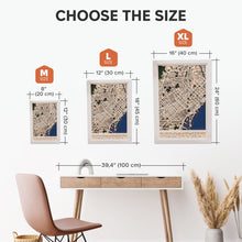 Load image into Gallery viewer, 3D City Map Barcelona