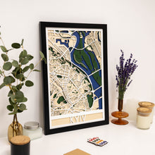Load image into Gallery viewer, 3D City Map Kyiv