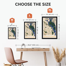 Load image into Gallery viewer, 3D City Map Kyiv