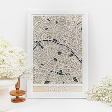Load image into Gallery viewer, 3D City Map Paris