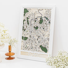 Load image into Gallery viewer, 3D City Map Rome