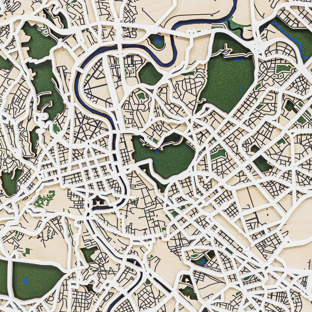 3D City Map Rome