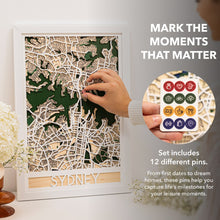 Load image into Gallery viewer, 3D City Map Sydney