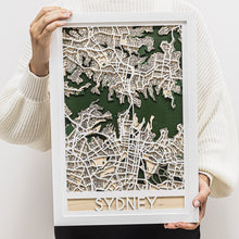 Load image into Gallery viewer, 3D City Map Sydney