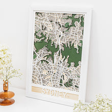 Load image into Gallery viewer, 3D City Map Sydney