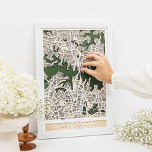Load image into Gallery viewer, 3D City Map Sydney