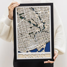 Load image into Gallery viewer, 3D City Map Toronto