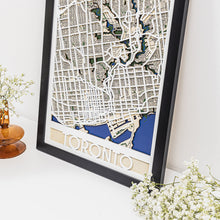 Load image into Gallery viewer, 3D City Map Toronto