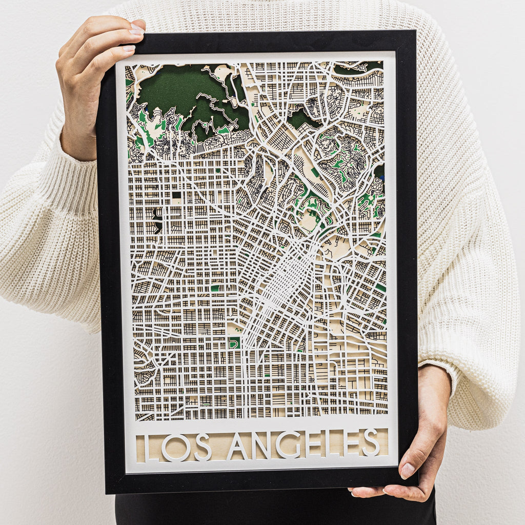 3D City Map Los Angeles