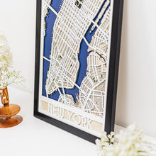 Load image into Gallery viewer, 3D City Map New York