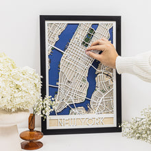Load image into Gallery viewer, 3D City Map New York