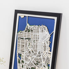 Load image into Gallery viewer, 3D City Map San Francisco