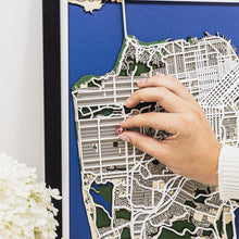 Load image into Gallery viewer, 3D City Map San Francisco