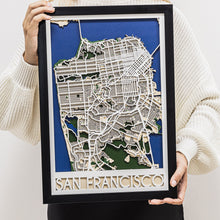 Load image into Gallery viewer, 3D City Map San Francisco