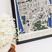 Load image into Gallery viewer, 3D City Map San Francisco