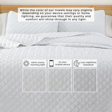 Load image into Gallery viewer, Diamond Embossed Quilt Set - Diamond Microsculpt Collection