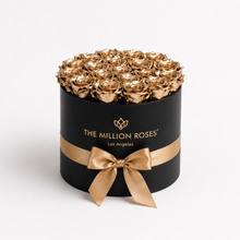 Load image into Gallery viewer, Classic Black Box | 24K Gold Roses