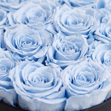 Load image into Gallery viewer, Classic Black Box | Light Blue Roses