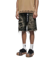 Load image into Gallery viewer, Valabasas Clipped Jorts - Grey Washed