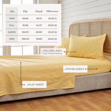 Load image into Gallery viewer, Watercolor Floral Sheet Set - Delia Collection