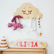 Load image into Gallery viewer, Cloud Nursery Wall Hanger