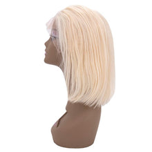 Load image into Gallery viewer, Blonde Straight 4x4 Transparent Lace 100% Human Hair Bob Wig