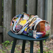Load image into Gallery viewer, Patchwork Quilted Duffle Bag