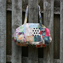 Load image into Gallery viewer, Patchwork Quilted Duffle Bag