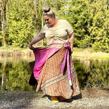 Load image into Gallery viewer, Made With Love: The Original Sari Wrap Skirt