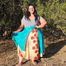Load image into Gallery viewer, Made With Love: The Original Sari Wrap Skirt