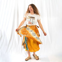Load image into Gallery viewer, Made With Love: The Original Sari Wrap Skirt