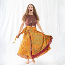 Load image into Gallery viewer, Made With Love: The Original Sari Wrap Skirt