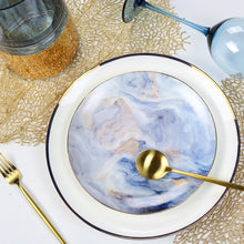 Load image into Gallery viewer, Blue Cloud Plate-Set of 4