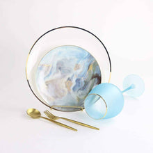 Load image into Gallery viewer, Blue Cloud Plate-Set of 4