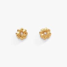 Load image into Gallery viewer, Four-Leaf Clover Mini Stud Earrings