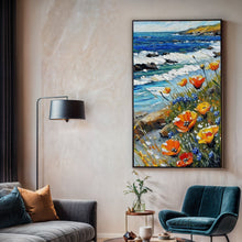 Load image into Gallery viewer, Canvas Print: "Coastal Blooms"