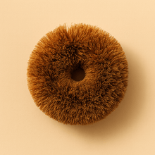 Load image into Gallery viewer, Coconut Fiber Donut Scourer Pad - Plastic-Free Dish Scrubber
