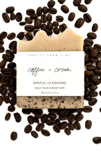 Load image into Gallery viewer, Coffee + Cream Handmade Tallow and Goat Milk Soap Bar