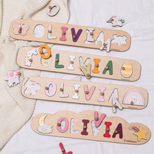 Load image into Gallery viewer, Bunny Name Puzzle