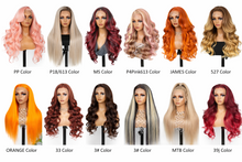 Load image into Gallery viewer, Ash Blonde Balayage Wig 24' Human Hair Body Wave Wear and Go Glueless Blonde Prebleached