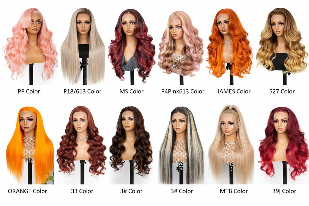 Brown Highlight 24' Transparent Luxurious Glueless HD Lace Frontal Body Wave Wig Salon-Quality Lace Closure Human Hair