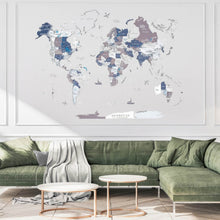 Load image into Gallery viewer, 3D Wooden World Map Cruise