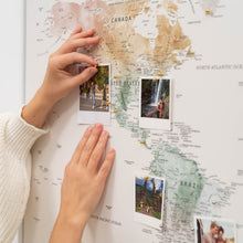Load image into Gallery viewer, World Map on Canvas - Colorful