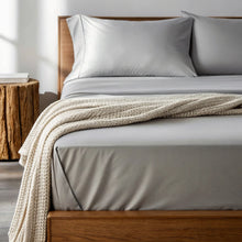 Load image into Gallery viewer, Copper Infused Bamboo Sheet Set | Cooling Comfort