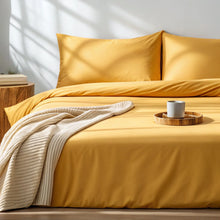 Load image into Gallery viewer, Copper Infused Bamboo Sheet Set | Cooling Comfort