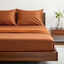 Load image into Gallery viewer, Copper Infused Bamboo Sheet Set | Cooling Comfort