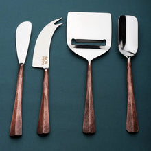 Load image into Gallery viewer, Copper Ridge Cheese Knives 4 Pc. Set