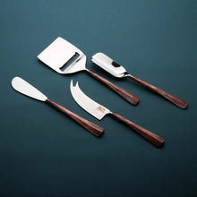 Load image into Gallery viewer, Copper Ridge Cheese Knives 4 Pc. Set